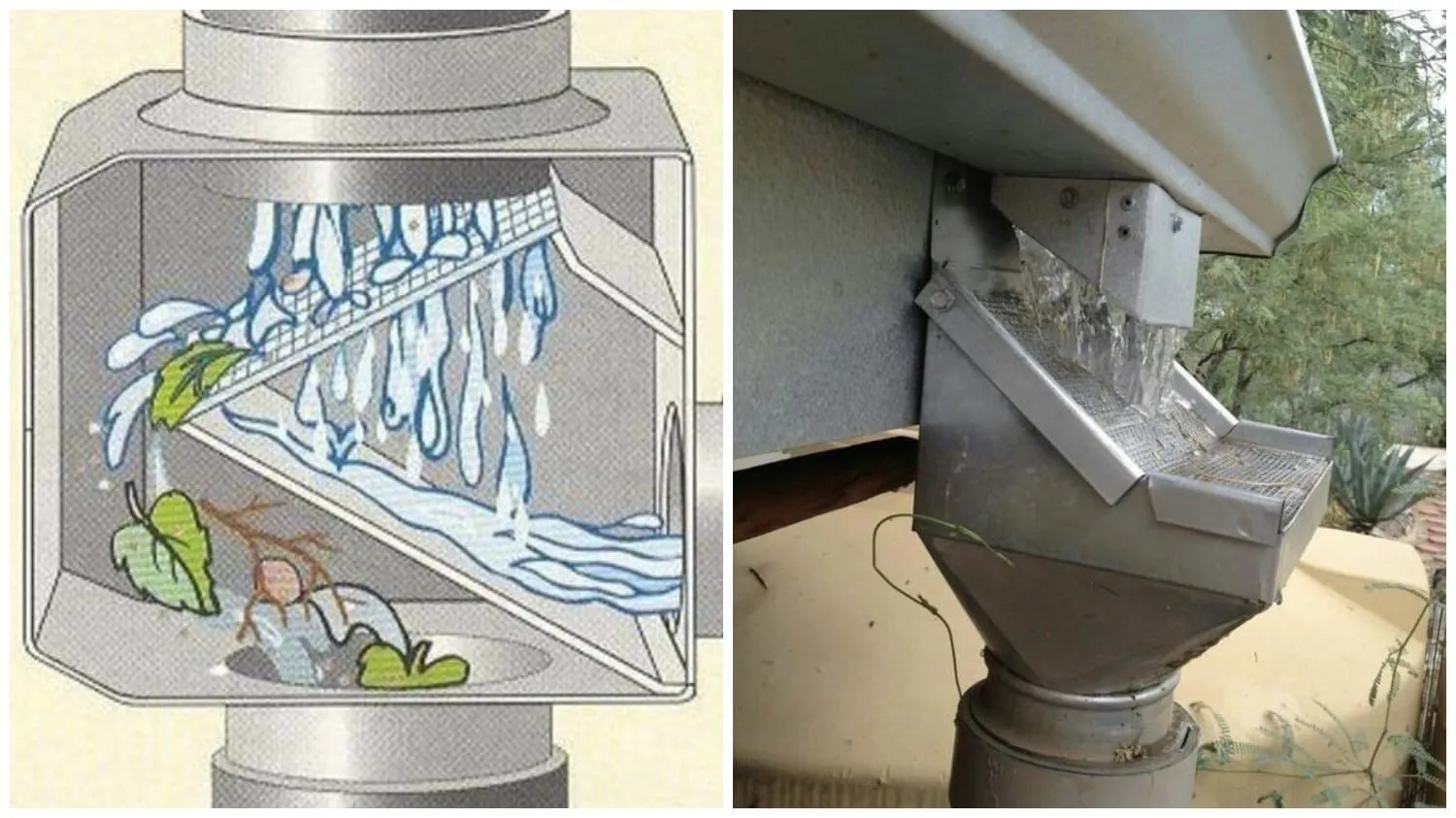 Otthoni ingyen víz ötletek öntözéshez, locsoláshoz háztetőről